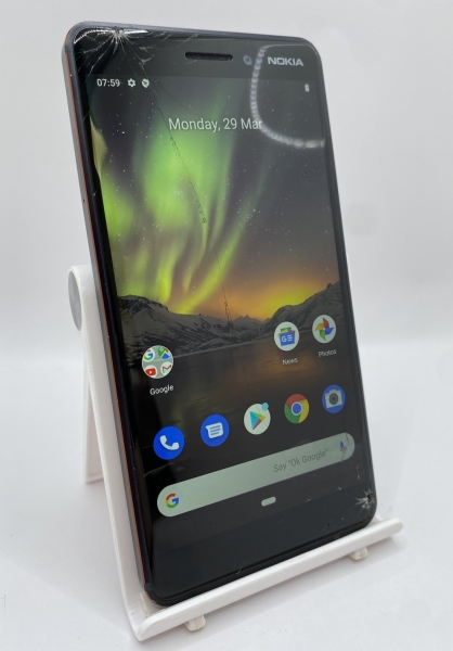 Nokia 6.1 TA-1050 schwarz entsperrt 32GB 5,5″ 16MP NFC 4G Android Smartphone #C01