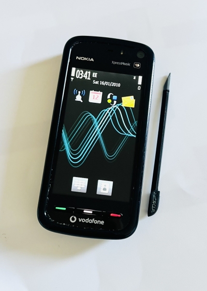 Nokia 5800 XpressMusic RM-356 Retro Smartphone (entsperrt) in gutem Zustand