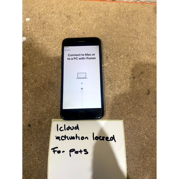 Apple iPhone 7 A1778 Smartphone schwarz 4,7″ IPS LCD Display 12,0MP – als Ersatzteilspender