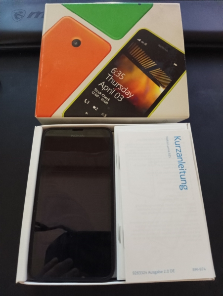 Nokia Lumia 635, 8GB Speicher, 1GB RAM, (No Simlock), Smartphone – FUNKTIONIERT