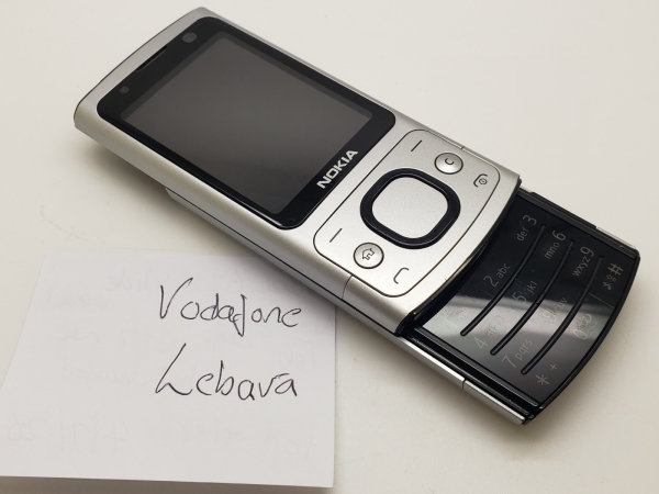 (VODAFONE/LEBARA) Top Zustand Nokia 6700 Slide—- Raw Aluminium Handy