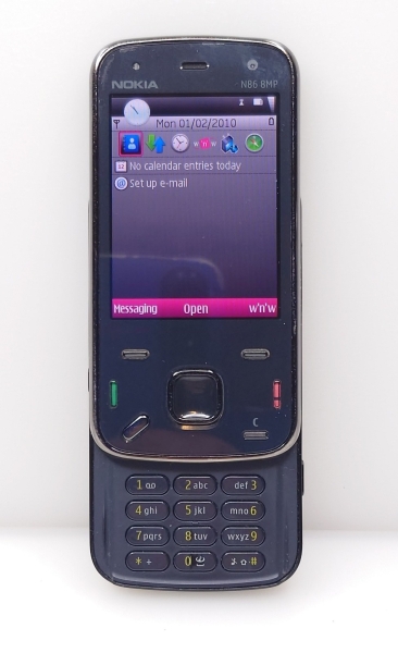 Seltenes Vintage Nokia N86 – 8GB schwarz (T-Mobile) Smartphone Handy