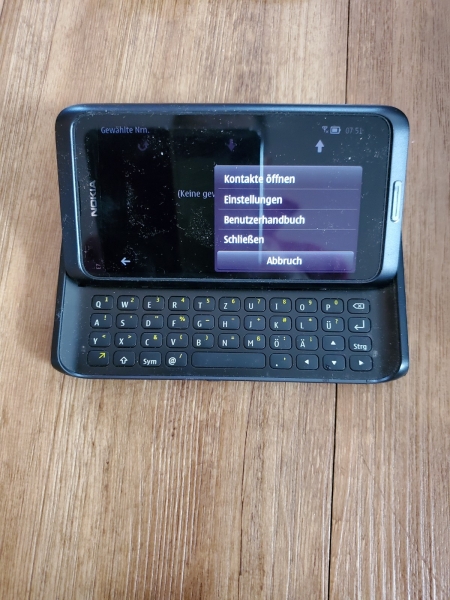 Nokia E7-00 Smartphone 16GB Schwarz