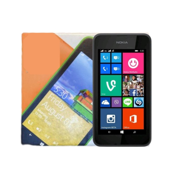 Nokia Lumia 530 dunkelgrau Windows 4G entsperrt Smartphone – sehr guter Zustand