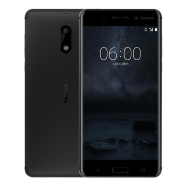 Smartphone Nokia 6 3/32GB LTE NFC 5,5″ TA-1033 Schwarz | Zustand: Sehr gut