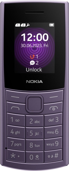 Nokia 110 4G 2024 Purple Smartphone Dual Sim
