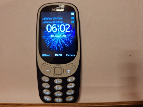 Handy Nokia 3310 schwarz  (Ohne Simlock) Smartphone einzelsim