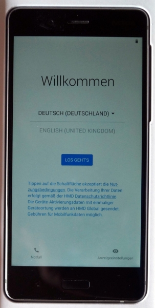 Handy Nokia 8 Smartphone Model TA1012 HMD Global 64Gb 2016