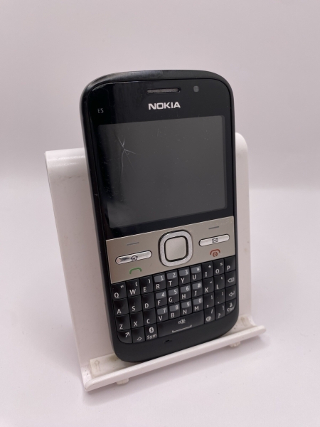 Nokia E5-00 schwarz orange Netzwerk 250MB 2,36″ Handy gesprungen unvollständig
