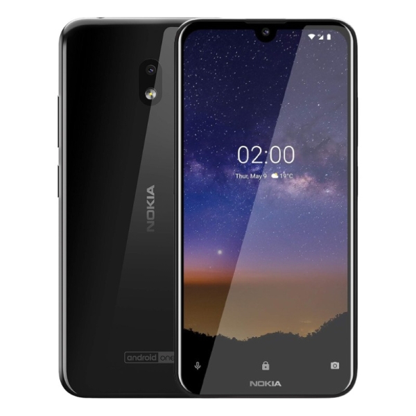 Nokia 2.2 – 16GB schwarz Single Sim 4G Smartphone entsperrt – Top Zustand