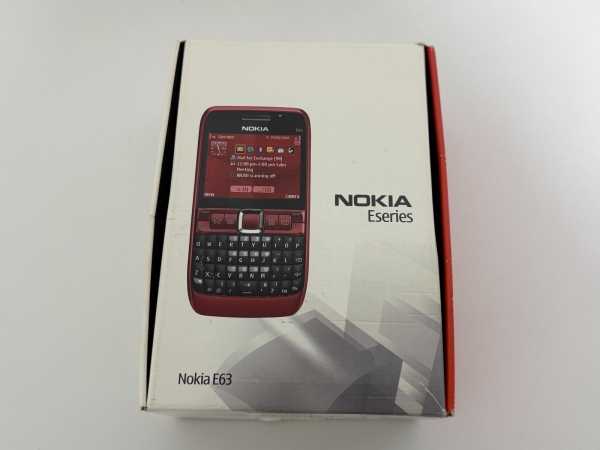 BRANDNEUES NOKIA E63 ENTSPERRTES TELEFON – 2MP KAMERA – 3G – WLAN – BLUETOOTH