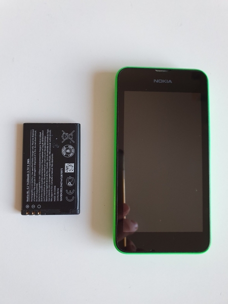 Nokia  Lumia 530 Dual SIM – 4GB – Grün (Ohne Simlock) Smartphone