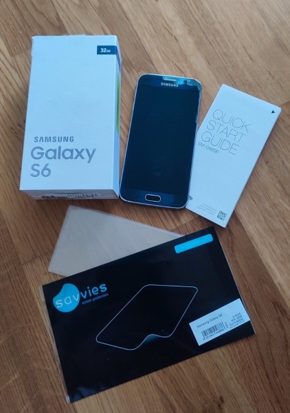 Samsung  Galaxy S6 5.1″ 16MP 3GB-32GB Android 5.0 Smartphone – Schwarz