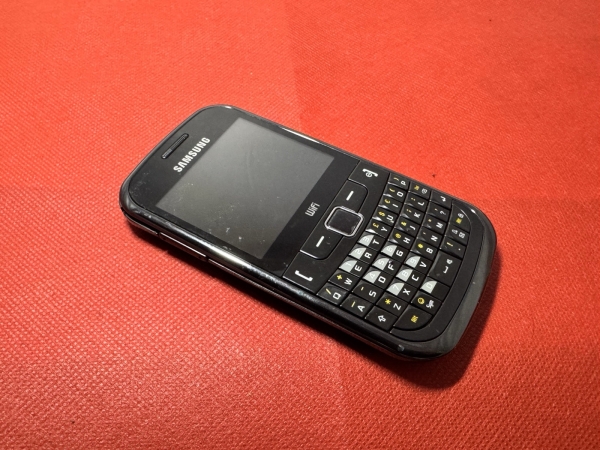 Samsung Chat 335 Handy (entsperrt) QWERTZ – schwarz
