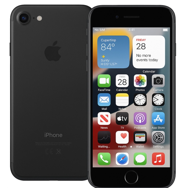 Apple iPhone 7 A1778 schwarz entsperrt 128GB 4,7″ 12MP 2GB RAM IOS Smartphone