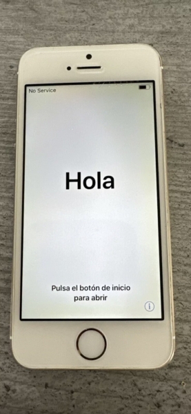 Apple iPhone 5 – 32GB – Gold & Weiß (Entsperrt) A1429 (GSM)