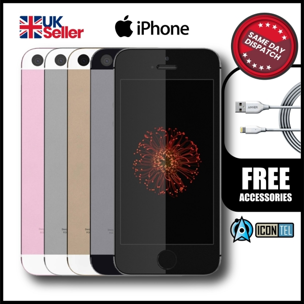 Apple iPhone SE 32GB Fabrik 4G LTE entsperrt Smartphone alle Farben Klasse „B“