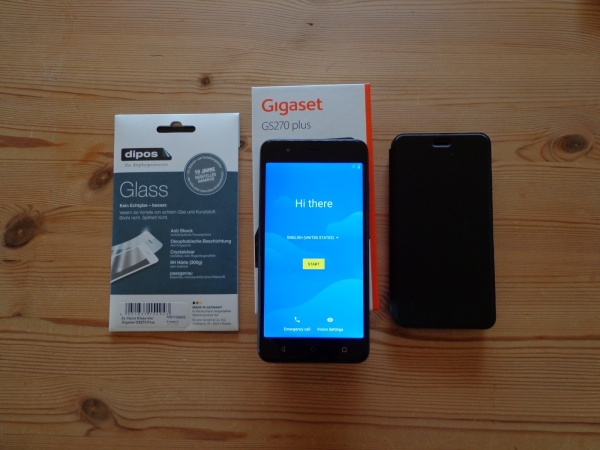 Smartphone Gigaset GS270 plus