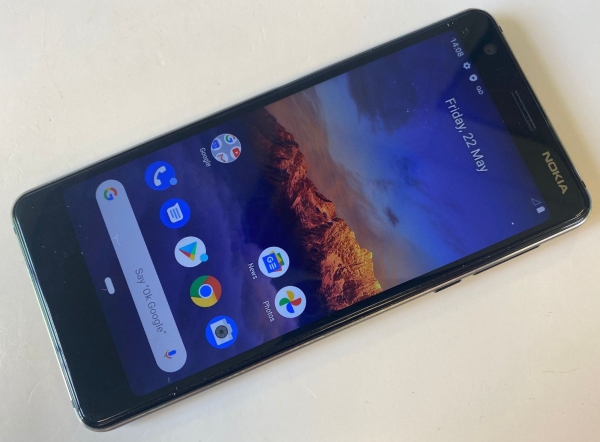 Nokia 3.1 Smartphone Handy ENTSPERRT TA-1057 16GB 4G LTE Android 10 schwarz