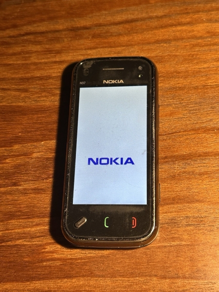 Nokia N97 Mini Smartphone, Cherry Black