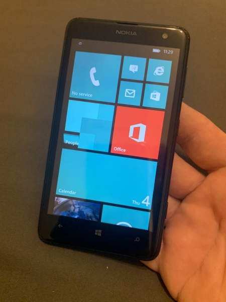 Nokia Lumia 625 512MB, 8GB (Locked EE) Smartphone – Schwarz