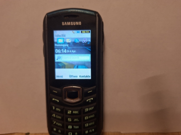 Handy Samsung GT B2710 grün (Ohne Simlock) Smartphone Outdoor