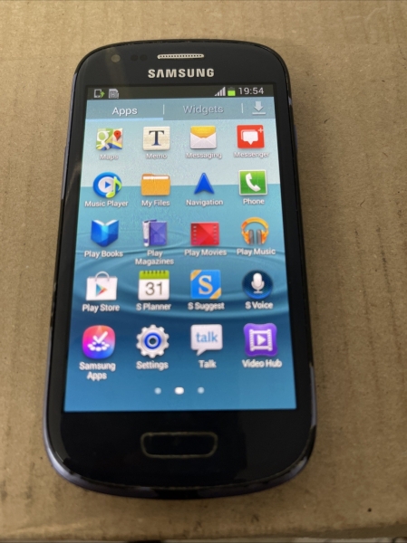 Samsung Galaxy S3 mini blau 4GB 1GB RAM Android Smartphone