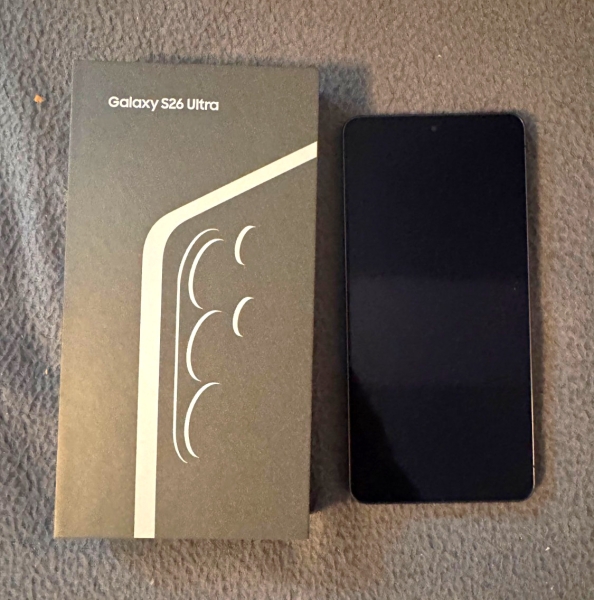 Samsung Galaxy S26 Ultra Smartphone 256 GB Schwarz in Originalverpackung (OVP)