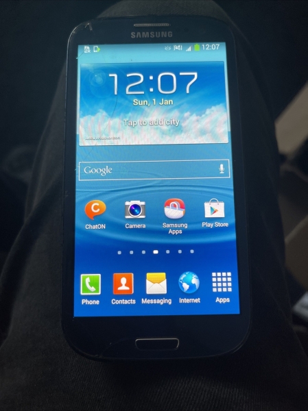 Samsung Galaxy S3 mini blau 16GB 1GB RAM Android Smartphone