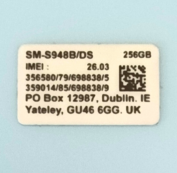 Samsung Galaxy S26 Ultra 256 GB Blau Dual SIM Smartphone (SM-S948B/DS)