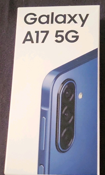 Samsung Galaxy A17 5G 128 GB Smartphone Blau mit OVP SIM-Nadel Herstellernr.