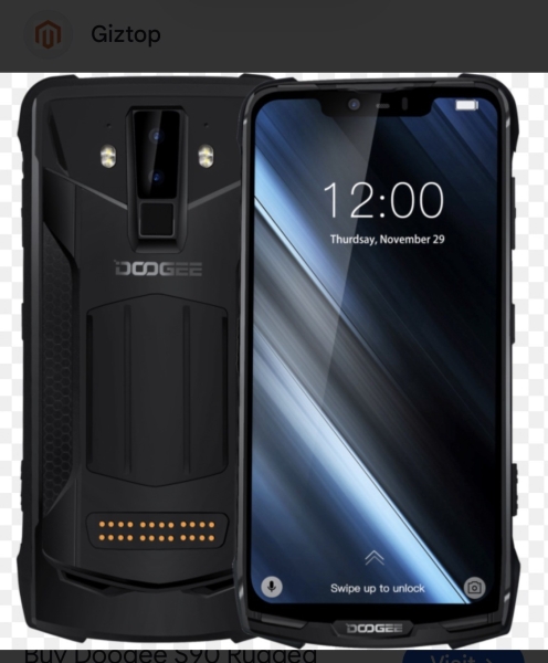 Das Doogee S90 128GB ist ein modulares robustes Smartphone