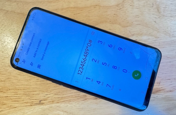 Oppo A72 – 128GB – 4GB – entsperrtes Android Smartphone CPH2067 für Teil oder Reparatur