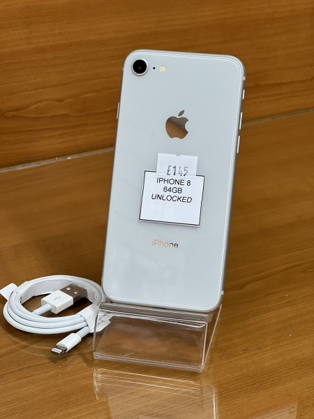 Apple iPhone 8 – 64GB – Silber (Entsperrt) A1905 (GSM)
