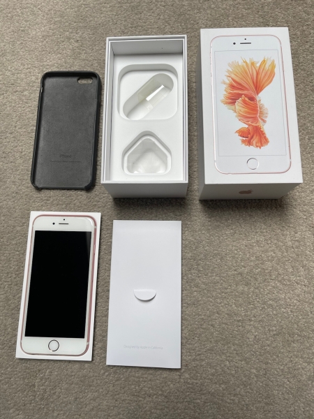 Gebrauchtes Apple iPhone 6s – 16GB – Roségold (Drei Netze) – Guter Zustand