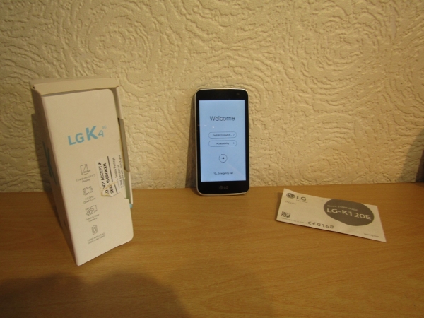 LG K4 K120E BLAU 8GB 1GB 4,5 ANDROID SMARTPHONE VERPACKT + HANDBUCH