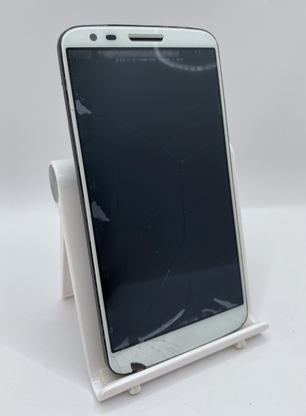 LG G2 schwarz & weiß 16GB 5,2″ 13MP OIS 4G Android Smartphone gesprungen defekt #B