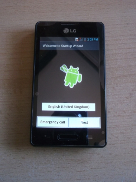 Kindergeeignetes Smartphone LG-E440