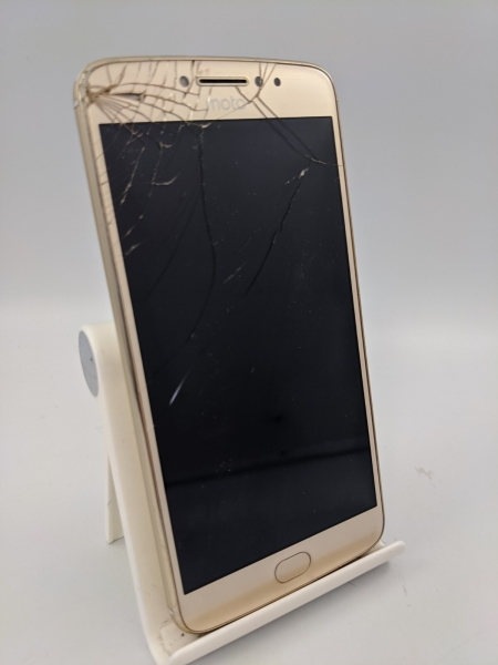 Motorola Moto E4 Plus gold entsperrt 16GB Android Touchscreen Smartphone gesprungen