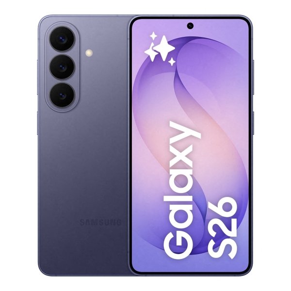 Samsung Galaxy S26 5G Android Smartphone 512GB AI Handy SIM Frei Violett