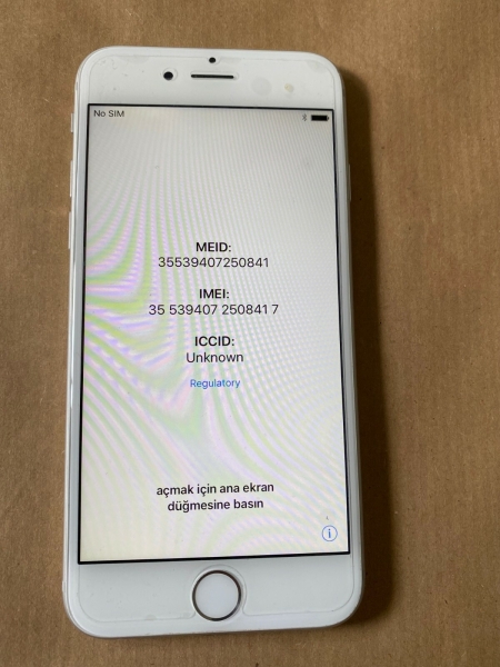 Apple iPhone 6s – 16GB – Silber (iD Mobile) A1586 (CDMA + GSM)