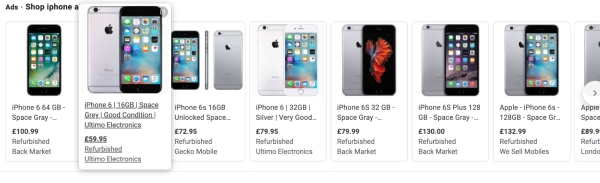 Apple iPhone 6 – 128GB – Space Grau (Ohne Simlock) A1586 (CDMA + GSM)