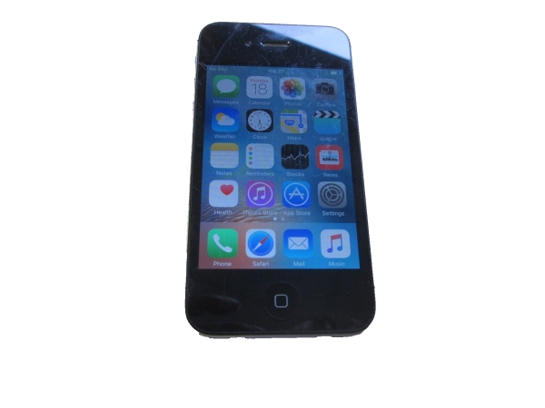 Apple iPhone 4s 16GB (O2) in Schwarz – (DK010)