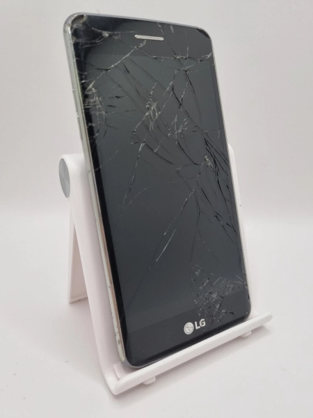 LG K8 2017 entsperrt 16GB silber Android Smartphone gesprungen unvollständig