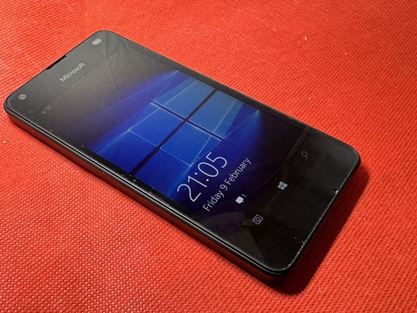 Nokia Lumia 550 schwarz (entsperrt) Smartphone