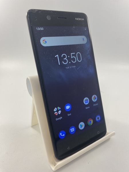 Nokia 5 TA-1024 schwarz entsperrt 16GB 5,2″ 13MP 2GB RAM Android Smartphone gesprungen