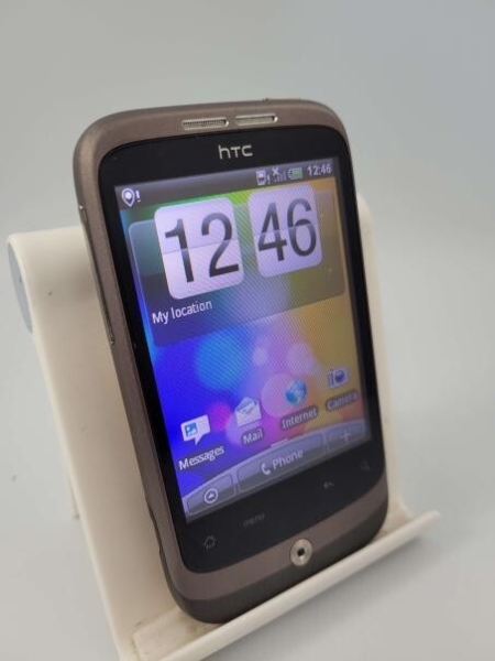 HTC Wildfire PC49100 braun entsperrt 384MB Touchscreen Android Mini Smartphone