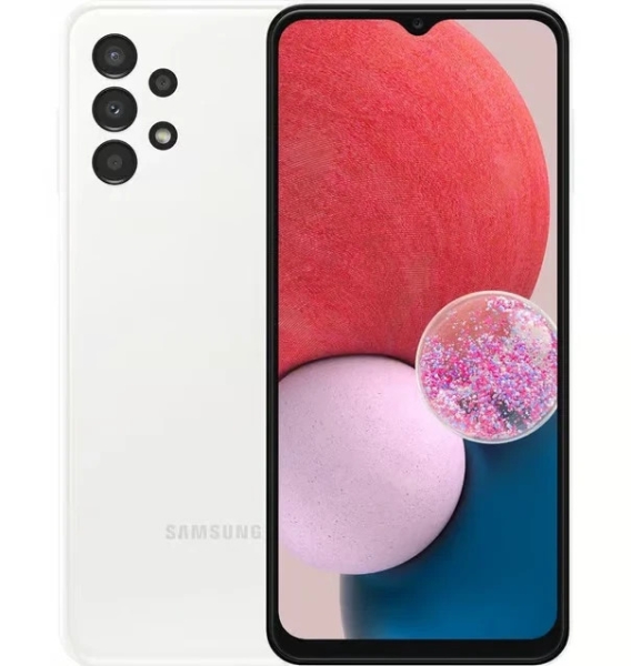 Samsung Galaxy A13 64GB entsperrt 4G Dual SIM Smartphone weiß SM-A137F/DSN GD
