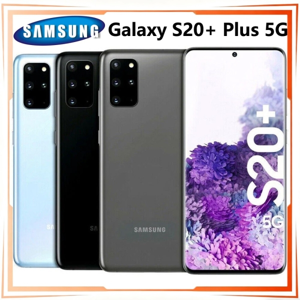 Neu Samsung Galaxy S20+ Plus 5G 128GB Handy Ohne Vertrag Smartphone Alle Farben