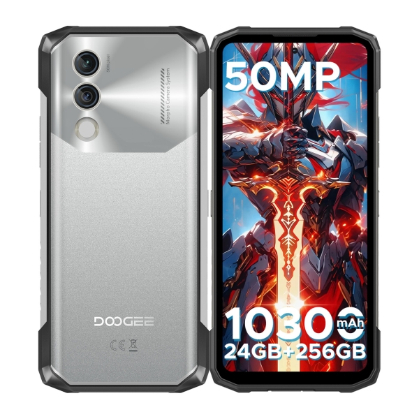 Doogee Blade 10 Power 24GB+256GB Rugged Smartphone 10300mAh 50MP 4G NFC GPS